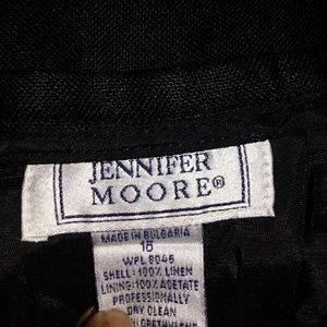 Jennifer Moore Skirts - Jennifer Moore 100% Black Linen Skirt Sz 16 Jennifer Moore Skirts - Jennifer Moore 100% Black Linen Skirt Sz 16